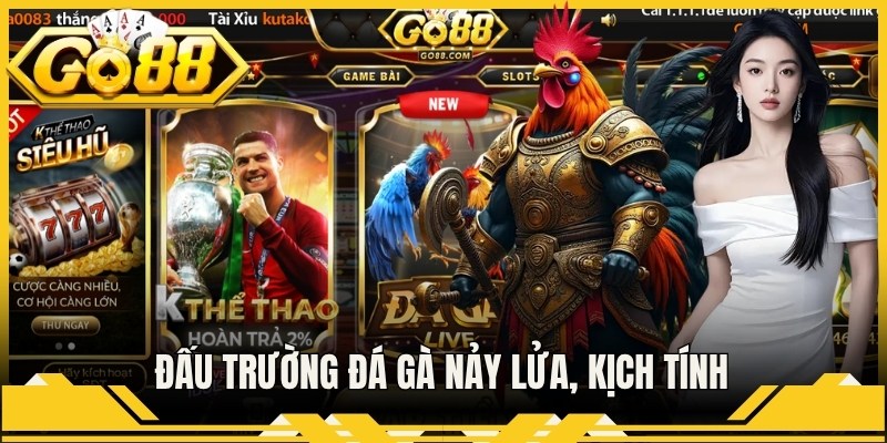 Đấu trường đá gà nảy lửa, kịch tính